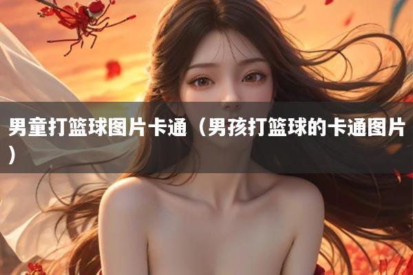 男童打篮球图片卡通（男孩打篮球的卡通图片）