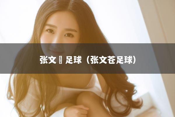 张文烜足球（张文苍足球）